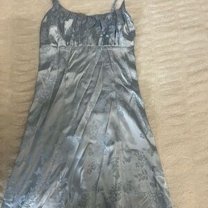 PacSun Light blue Floral Dress